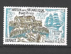 Frankrijk 1976 Musee de l'Atlantique postfris