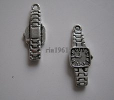 bedeltje/charm mode accessoires: horloge - 23 mm