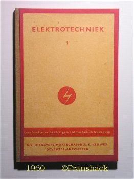 [1960] Elektrotechniek dl.1, Krimpen v. ea, AE Kluwer - 1