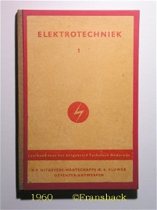 [1960] Elektrotechniek dl.1, Krimpen v. ea, AE Kluwer