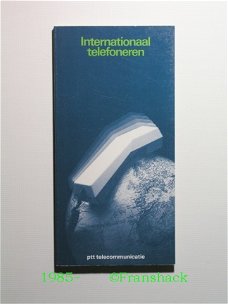 [1985~] Internationaal telefoneren, PTT