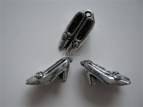 bedeltje/charm schoenen:hakken (acryl) - 21 mm - 1