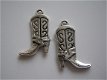 bedeltje/charm schoenen:damescowboylaars - 25x16 mm - 1 - Thumbnail
