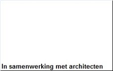 In samenwerking met architecten