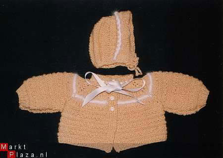 BREIPATROON P-3509 BABYSETJE (JASJE EN MUTSJE) - nr. 1