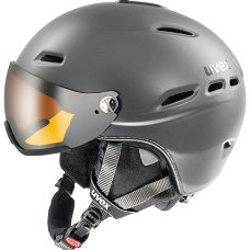 Uvex HLMT 200 Visor skihelm met vizier vizierhelm 2015