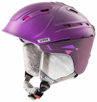 Uvex p2us Lady Dames Skihelm 2015 Pink Lila - 1