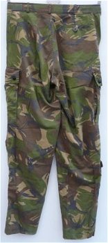 Broek, Gevechts, Uniform, Zomer, KL, M93, Woodland Camouflage, maat: 8595/7080, 1994.(Nr.1) - 2