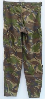 Broek, Gevechts, Uniform, Zomer, KL, M93, Woodland Camouflage, maat: 8595/7080, 1994.(Nr.2) - 2