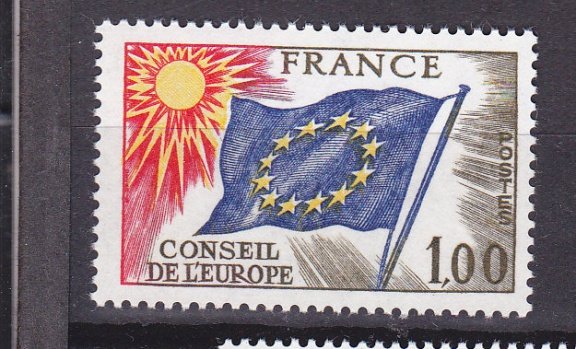 Frankrijk 1976 Conseil de l'Europe postfris - 1