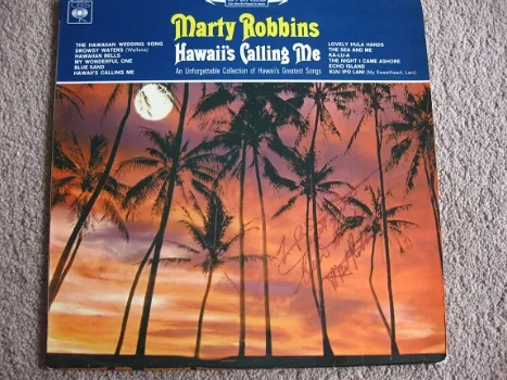 Marty Robbins Hawaii,s Calling Me. - 1