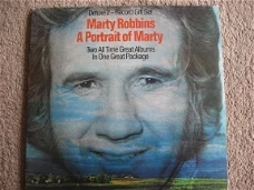 Marty Robbins  A Portrait Of Marty. Deluxe-2 Record Gift Set.