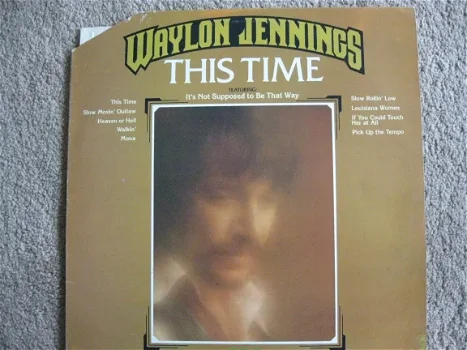 Waylon Jennings This time, - 1