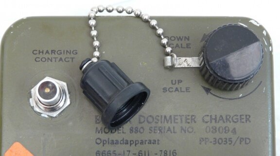 Dosimeter Charger / Dosismeter Oplader, Bendix, Model 880 / PP-3035, KL, jaren'60.(Nr.2) - 2