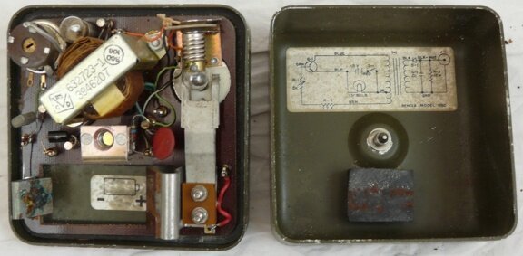 Dosimeter Charger / Dosismeter Oplader, Bendix, Model 880 / PP-3035, KL, jaren'60.(Nr.2) - 4