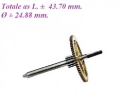 === Grondrad = Franse pendule = oud === 25506