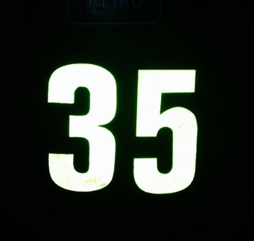 huisnummers reflecterende nummer stickers, kliko container huisnummers - 4