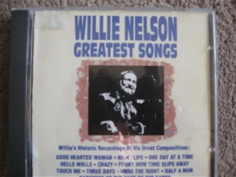 willie nelson greatest songs CD - 1