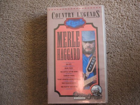 VHS country Merle Haggerd VIDEO - 1