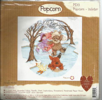 Designer Stiches - Popcorn Pakket Winter - 1