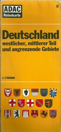 Adac Reisekarte Deutsland - nr. 1