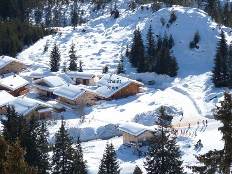 Luxe Chalets aan de piste in mooi sneeuwzeker dorp - 1