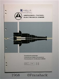 [1968] Cylindrical Cable Connectors, Bulletin 40A, Amphenol-Tuchel