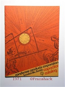 [1971] Capacitor Catalog, Condenser Products Corporation.