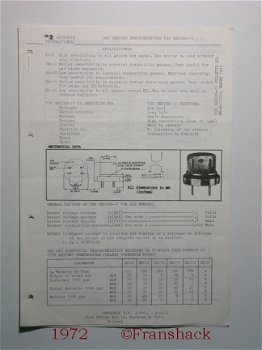 [1972] TGS-Gas sensors, Metronix/ ( Figaro ) - 1