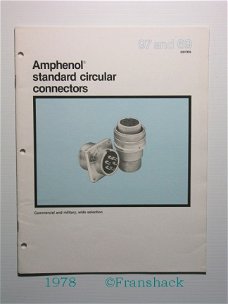 [1980] Standard Circular Connectors 97 and 69 Series, Amphenol,