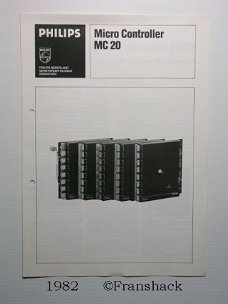 [1982~] Brochure; Micro Controller MC20, Philips