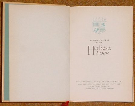 Boek, Het Beste Boek, Reader's Digest Serie, 1977.(Nr.3) - 2