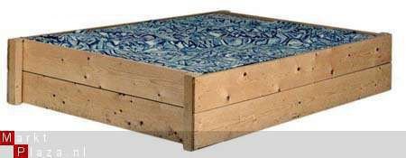 massief houten BED jannes - 1