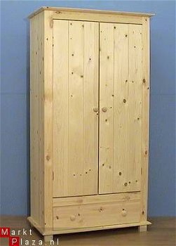 massief houten BED harrie 3-latten hoog - 3