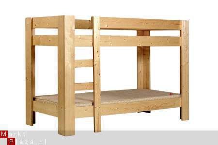 massief houten STAPELBED - 1