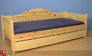 massief houten BED met 2 LADEN - 4 - Thumbnail