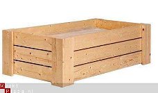 massief houten PEUTERBED / JUNIORBED harrie