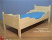 nieuw houten PEUTERBED model KATRIEN zelf kleuren - 1 - Thumbnail