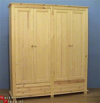 massief houten BED harrie - 3