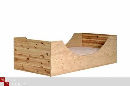 massief houten PEUTERBED / JUNIORBED kajuit - 2