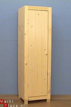 massief houten 1-DEURSKAST - 1