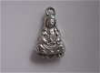 bedeltje/charm budddha:kwan yin - 17 mm - 1 - Thumbnail