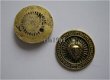 bedeltje/charm munten:muntje leeuw goud - 14 mm - 1 - Thumbnail