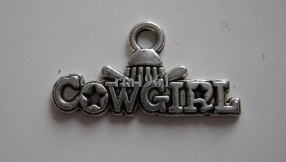 bedeltje/charm overig :cowgirl - - 1