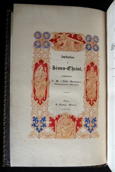 L'Imitation de Jésus-Christ 1856 Dassance Binding Jezus 6701 - 4