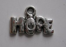 bedeltje/charm religie: hope - 13x9 mm