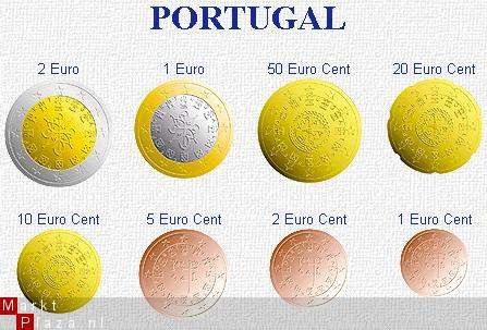 Portugal2002 complserie euro's - 1