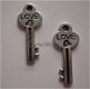 bedeltje/charm sleutel:sleutel 19 - love - 25x10 mm - 1 - Thumbnail