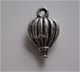 bedeltje/charm strand:luchtballon - 18x11 mm - 1 - Thumbnail