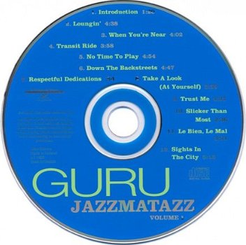CD Guru ‎– Jazzmatazz Volume: 1 - 4
